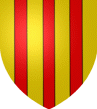 D'or à 3 pals de gueules